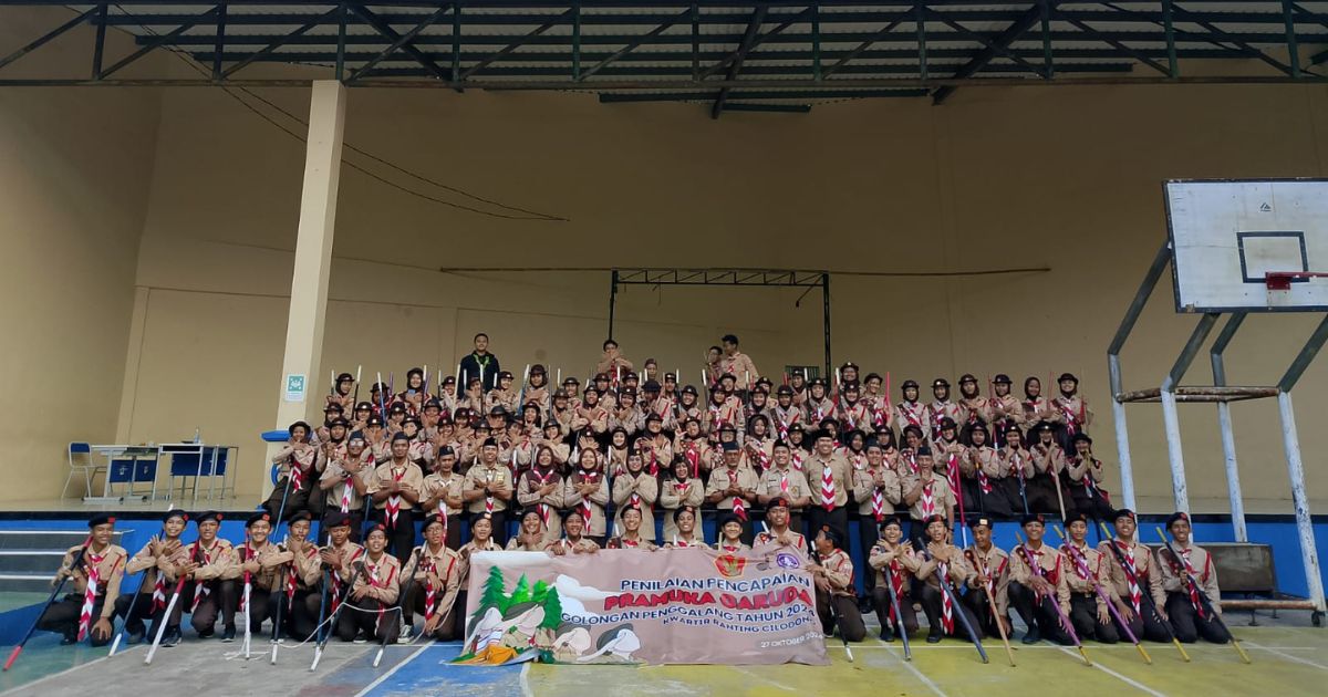 Calon Pramuka Penggalang Garuda Cilodong