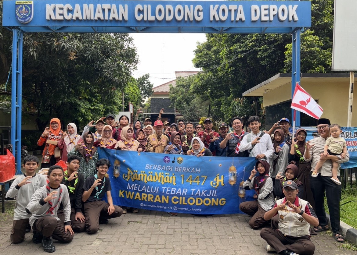 Wujud Kepedulian Sosial, Kwarran Cilodong Gelar Kegiatan Tebar Takjil Ramadhan 1447 H