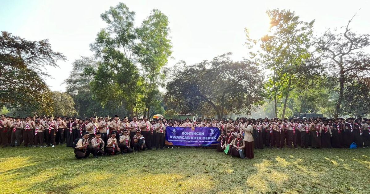 Upacara Hari Pramuka Ke-63 Tingkat Nasional